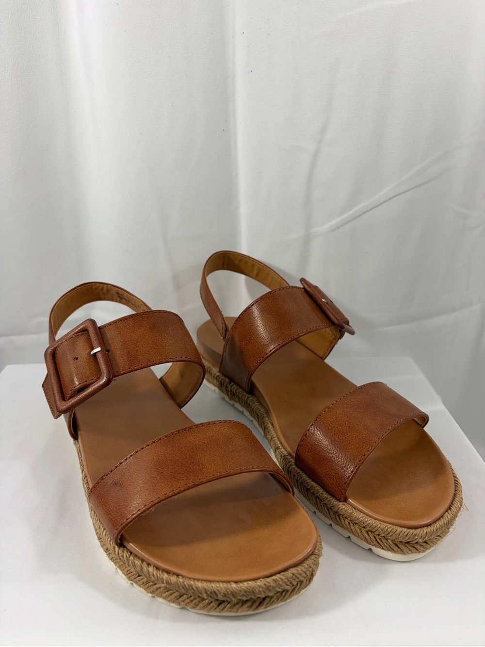 NWT boc Women's Size 9 Brown Espadrille Slingback Sandals